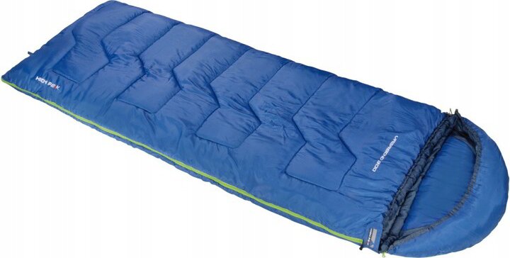 High Peak Vagabond 300 Bal cipzáras Hálózsák 230 x 80 cm (-11 / 7 °C) - Kék High Peak Vagabond 300 Bal cipzáras Hálózsák 230 x 80 cm (-11 / 7 °C) - Kék