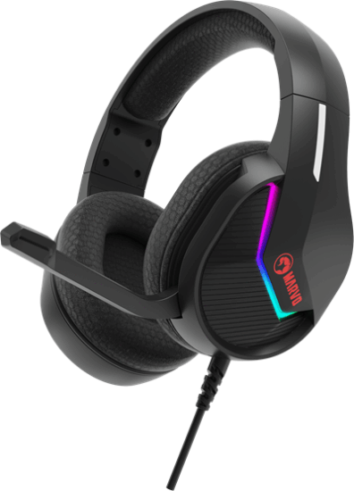 Marvo H8618 BK Vezetékes USB-A Gamer Fejhallgató Headset - Fekete