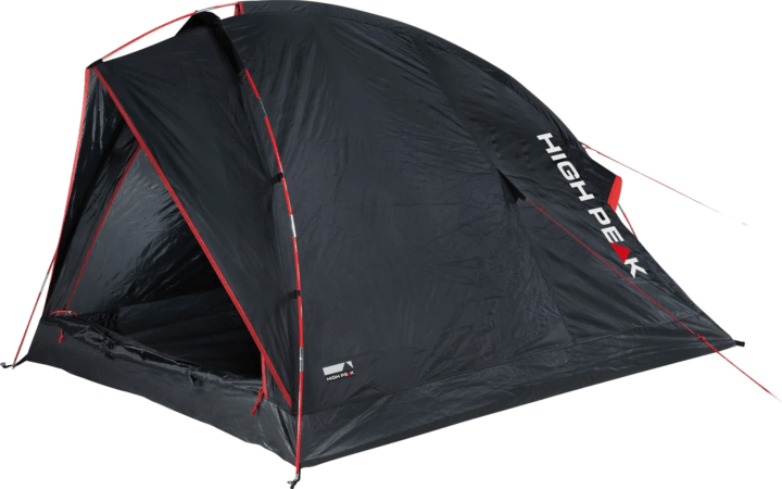 High Peak Minitramp 2 2 személyes Túrasátor 230 x 140 x 115 cm - Fekete