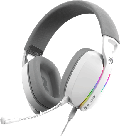Marvo HG9086 WH Vezetékes USB-A RGB Gamer Fejhallgató Headset - Fehér