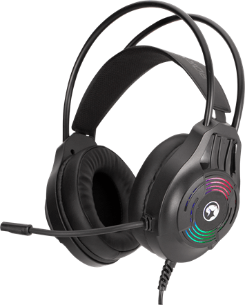 Marvo H8326 Vezetékes USB-A RGB Gamer Fejhallgató Headset - Fekete