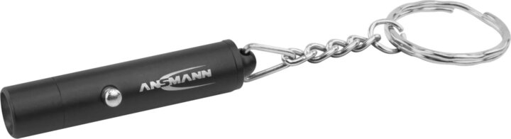 Ansmann Mini LED Kulcstartó Zseblámpa 8 Lumen - Fekete