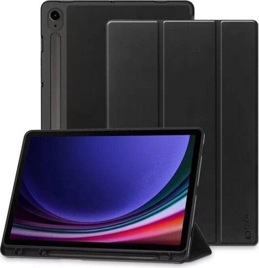 Tech-Protect Samsung Galaxy Tab S9 FE / S10 FE 10.9" Flip Tablet Tok - Fekete