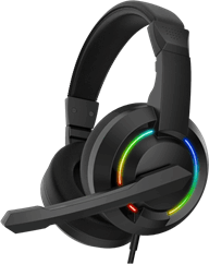 Baracuda BGH-021 Hydra Vezetékes Gamer RGB Fejhallgató Headset - Fekete