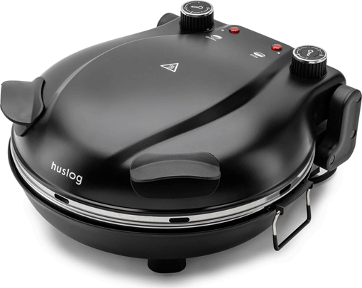 Huslog AK-1748 Elektromos Pizzasütő Ø 32cm 1200W - Fekete