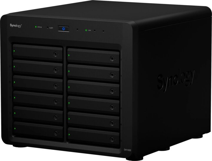 Synology DX1222 NAS 12-rekeszes Bővítőegység Synology DX1222 NAS 12-rekeszes Bővítőegység