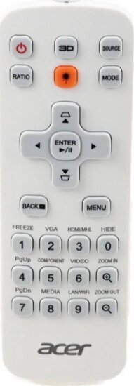 Acer J3 Távirányító Acer projektorokhoz - Fehér
