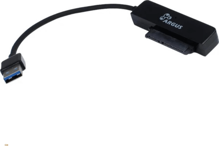 Inter-Tech K104A USB-A apa - 2,5" SATA anya Átalakító Adapter - Fekete