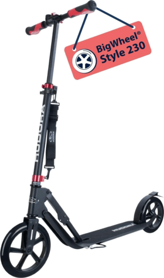Hudora 14235 Big Wheel Style 230 2-Kerekű Gyerek Roller - Fekete Hudora 14235 Big Wheel Style 230 2-Kerekű Gyerek Roller - Fekete