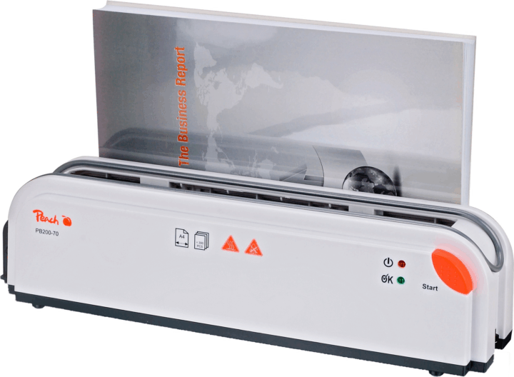 Peach PB200-70 Hőkötéses dokumentum kötőgép A4 - Fekete