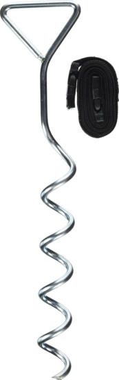 Hudora 65011 Földhorgony Készlet Trambulinhoz (4 db / csomag)