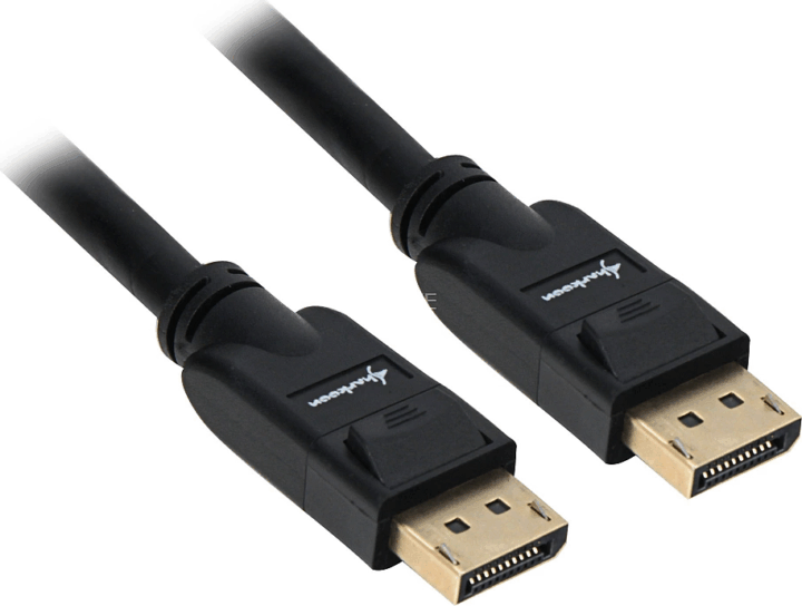 Sharkoon DisplayPort 1.3 - DisplayPort 1.3 Kábel 3m - Fekete Sharkoon DisplayPort 1.3 - DisplayPort 1.3 Kábel 3m - Fekete