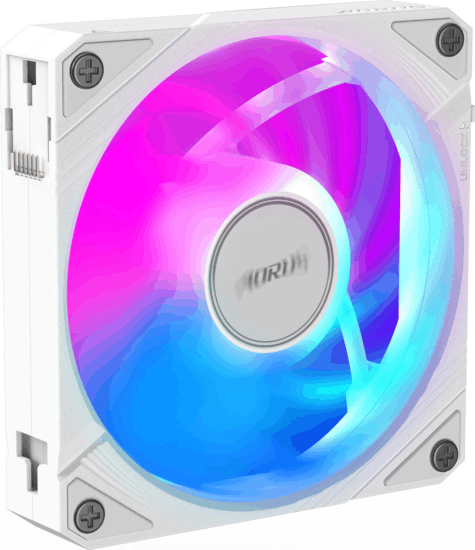 GIGABYTE AORUS EZ CHAIN FAN PWM 120mm Rendszerhűtő ventilátor - Fehér GIGABYTE AORUS EZ CHAIN FAN PWM 120mm Rendszerhűtő ventilátor - Fehér
