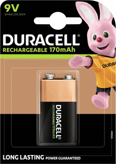 Duracell HR22 Battery Pack Újratölthető Elem 9V / 170mAh