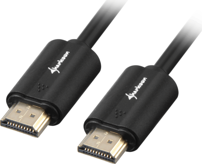 Sharkoon HDMI - HDMI 4K 60Hz Kábel 10m - Fekete Sharkoon HDMI - HDMI 4K 60Hz Kábel 10m - Fekete