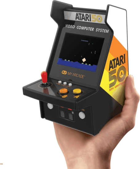 dreamGear My Arcade Micro Pro 6.7 Atari 100-in-1 2,7" Hordozható Retro Játékkonzol dreamGear My Arcade Micro Pro 6.7 Atari 100-in-1 2,7" Hordozható Retro Játékkonzol