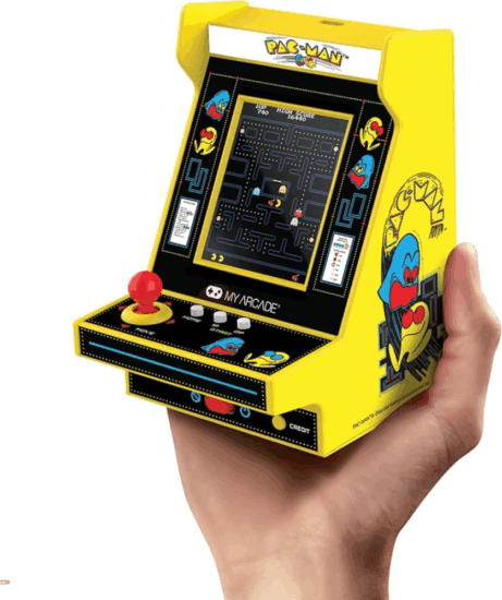 dreamGear My Arcade Pac-Man Nano Player Pro 2,4" Hordozható Retro Játékkonzol
