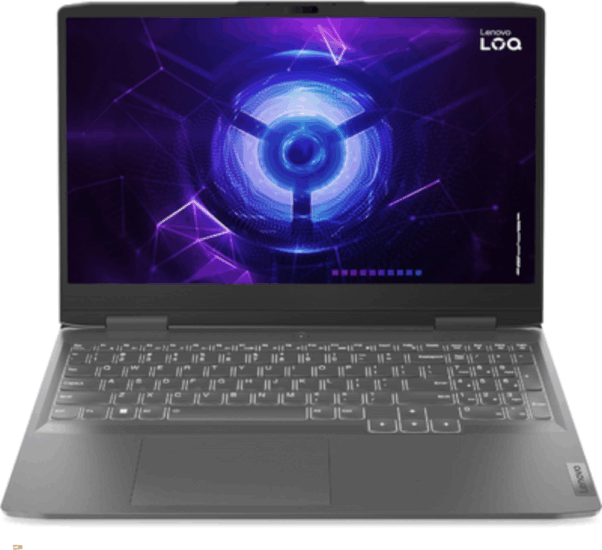 Lenovo 83LK0095HV Laptop LunaGrey (15,6" / Intel Core i5-12450HX / 16GB / 512GB SSD / FreeDOS)