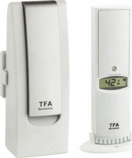 TFA 31.4012 OBSERVER Hőmérséklet érzékelő kezdő készlet - Fehér TFA 31.4012 OBSERVER Hőmérséklet érzékelő kezdő készlet - Fehér
