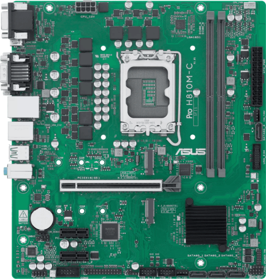 ASUS PRO H810T-CSM DDR5 LGA1851 Micro-ATX Alaplap