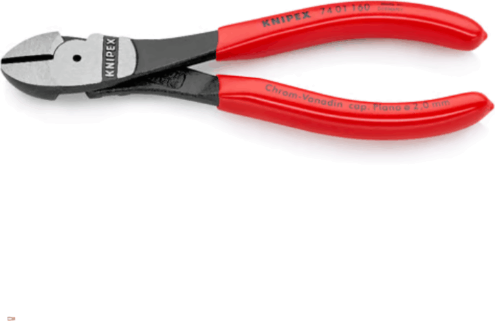 Knipex 74 01 160 SB Oldalvágó fogó - Piros