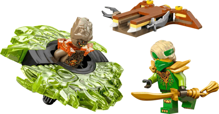LEGO 71850 Ninjago - Lloyd Egy Földszörny Pörgettyűje Ellen