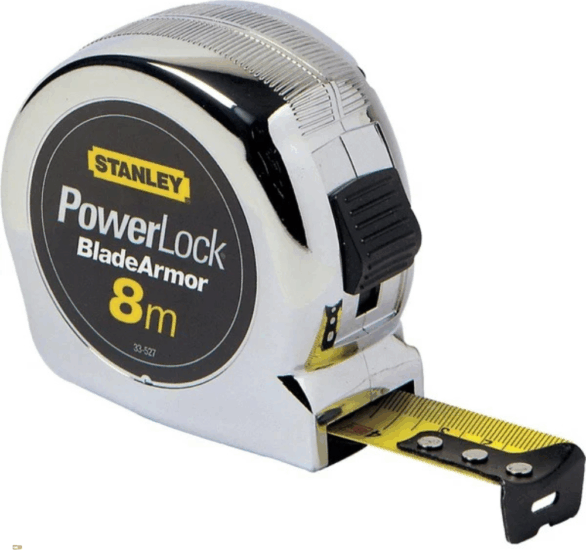 Stanley Powerlock Blade Armor Mérőszalag 8m
