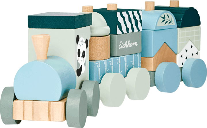 Eichhorn 16 drabos fa játékvonat készlet