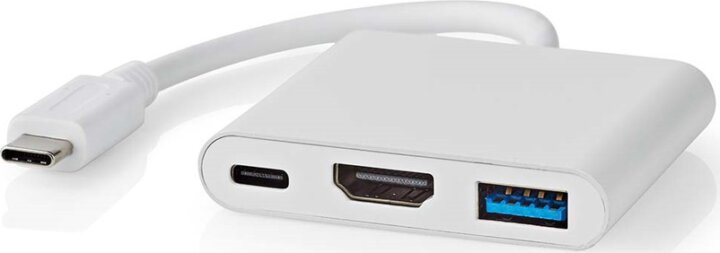 Nedis CCGB64770WT01 Multifunkciós USB-C HUB (HDMI /USB-A /USB-C)
