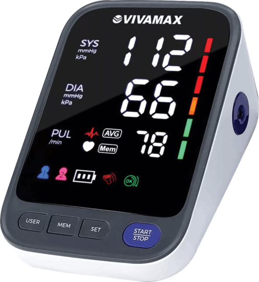 Vivamax FC-BP113 Felkaros Digitális Vérnyomásmérő - Fehér Vivamax FC-BP113 Felkaros Digitális Vérnyomásmérő - Fehér