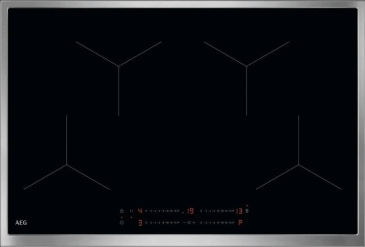 AEG TO84IA0CXB Beépíthető 4 zónás Indukciós Főzőlap 7200 Watt - Fekete
