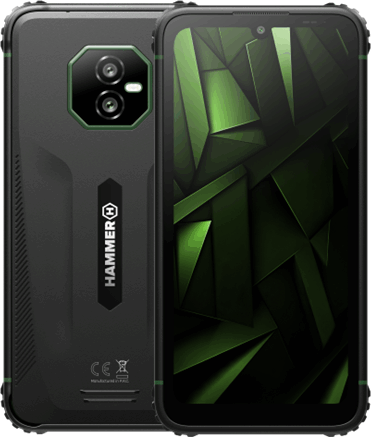 HAMMER Ranger 6" 6/128GB Dual SIM Android Okostelefon - Fekete