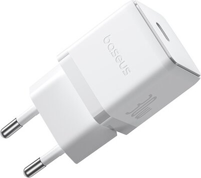 Baseus Palm USB-C Hálózati Gyorstöltő Adapter 30W - Fehér Baseus Palm USB-C Hálózati Gyorstöltő Adapter 30W - Fehér