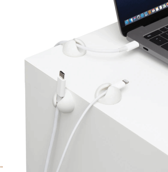 Bluelounge BLUCD-WH Kábelvezető csipesz (6db/csomag) - Fehér