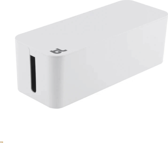 Bluelounge BLUCB-01-WH Kábelrendező doboz 40 x 16,25 x 13,25 cm - Fehér