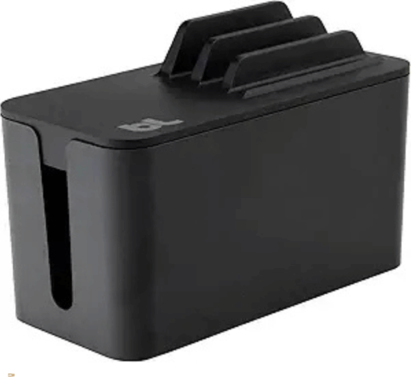 Bluelounge BLUCBM-BL-02 Mini Kábelrendező Állomás 23,7 x 11,4 cm - Fekete