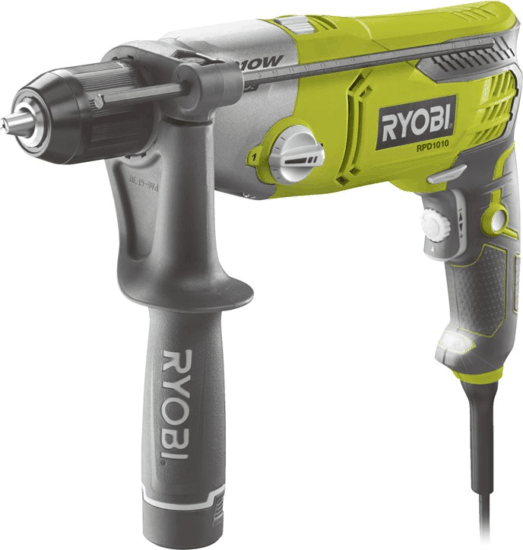 Ryobi RPD1010-K Elektromos Ütvefúró 1010W - Szürke/Zöld Ryobi RPD1010-K Elektromos Ütvefúró 1010W - Szürke/Zöld