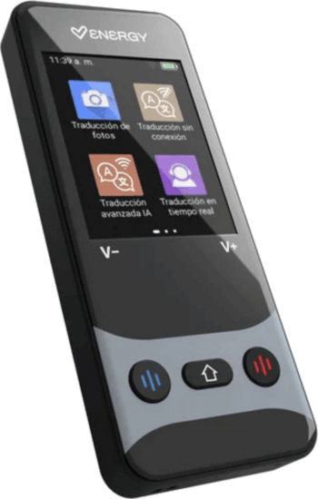 Energy Sistem EN 500246 Wireless 160 Nyelvű Valós idejű Fordítógép - Fekete