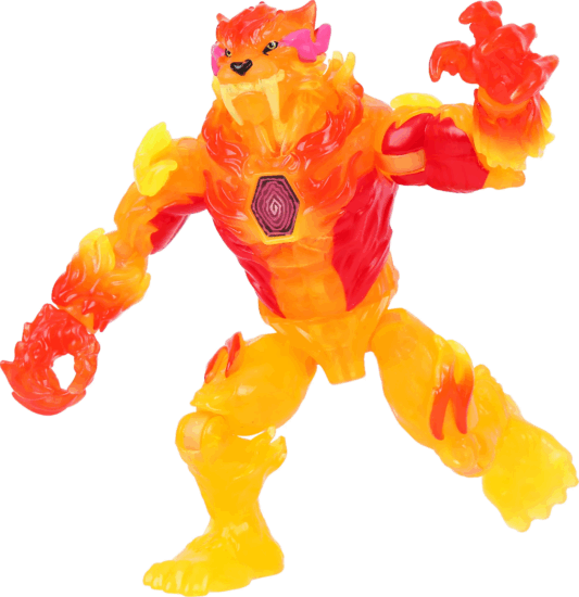 Moose Toys MrBeast Lab Mutators S2 Mutációs kamra - Lángpárduc játékfigura