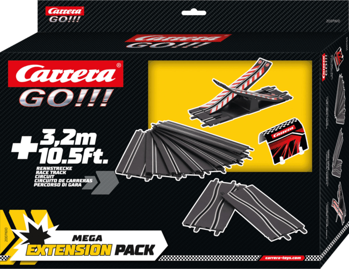 Carrera GO!!! Mega Versenypálya kiegészítő csomag +3,2m