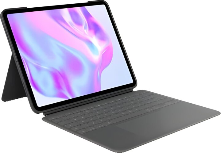 Logitech Combo Touch iPad Pro 13" (M4) Billentyűzetes Tablet tok - Grafitszürke (Német)