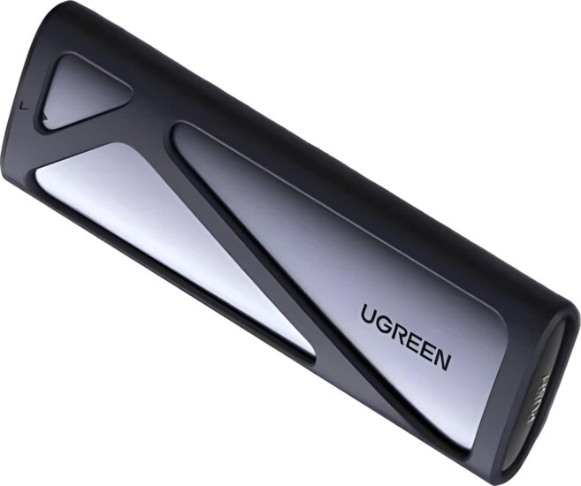 UGREEN CM400 M.2 NVMe USB 3.1 Type-C Külső SSD ház - Fekete / Ezüst UGREEN CM400 M.2 NVMe USB 3.1 Type-C Külső SSD ház - Fekete / Ezüst
