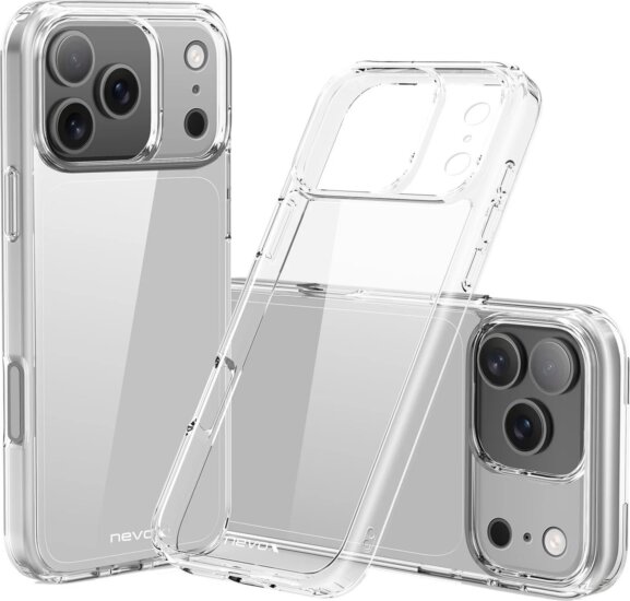 Nevox StyleShell FLEX iPhone 17 Pro Telefon Tok - Átlátszó