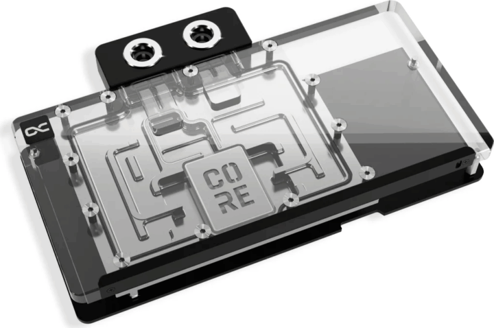 Alphacool Core RX 9070 XT Aorus Elite Vidókártya vízhűtés kiegészítő Alphacool Core RX 9070 XT Aorus Elite Vidókártya vízhűtés kiegészítő
