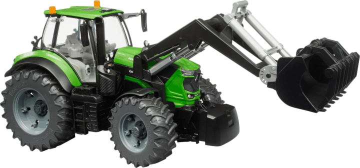 bruder Deutz 8280 TTV Homlokrakodó 1:16 - Zöld