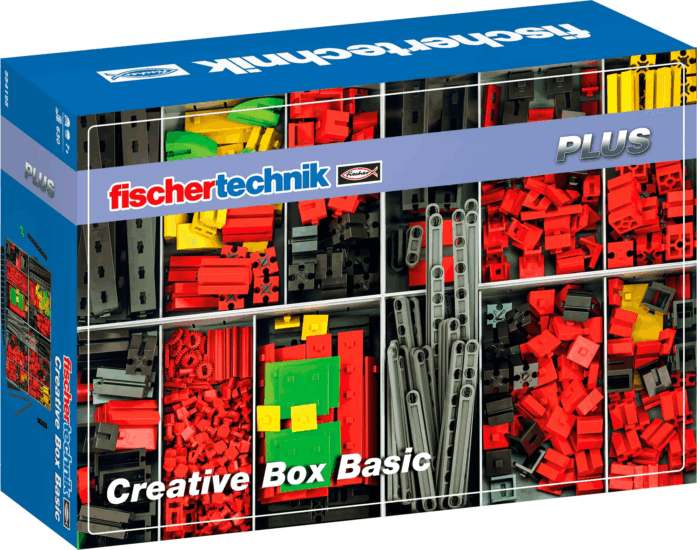 fischertechnik Creative Box Basic 630 darabos kreatív építő készlet fischertechnik Creative Box Basic 630 darabos kreatív építő készlet