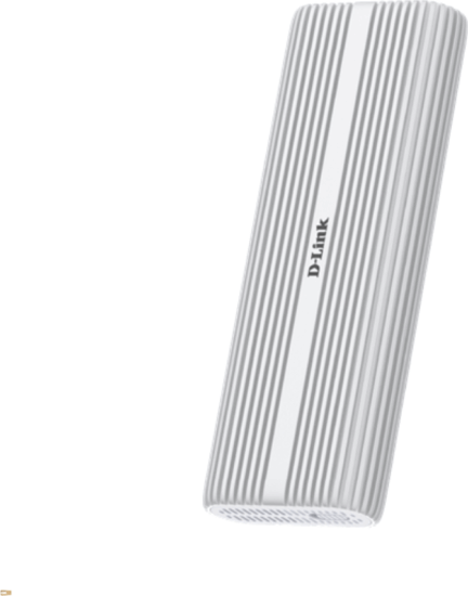 D-Link DSP-411 M.2 NVMe USB 4.0 Külső HDD/SSD ház - Fehér