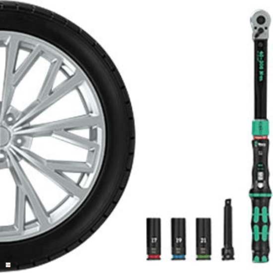 Wera 05075790001 1/2" Nyomatékkulcs készlet 40-200 Nm (5db/csomag)