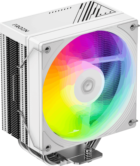 ID-Cooling FROZN A410 SE ARGB 120mm PWM Univerzális CPU hűtő - Fehér