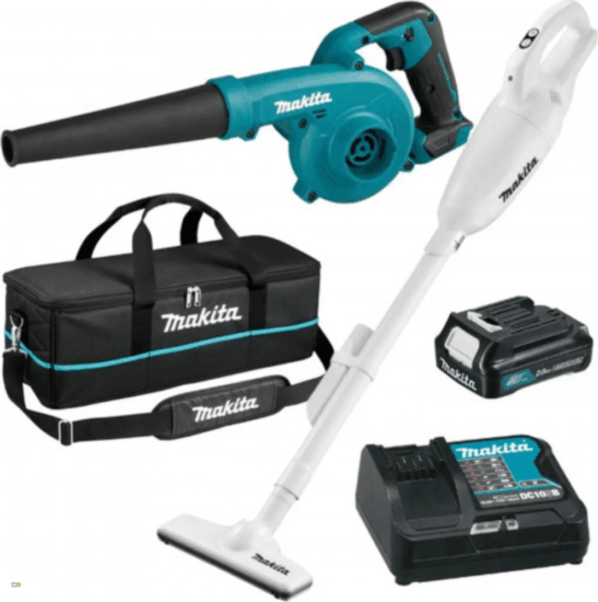 Makita CLX245SAX1 Akkumulátoros Lombfúvó és Porszívó 12V + Hordtáska Makita CLX245SAX1 Akkumulátoros Lombfúvó és Porszívó 12V + Hordtáska